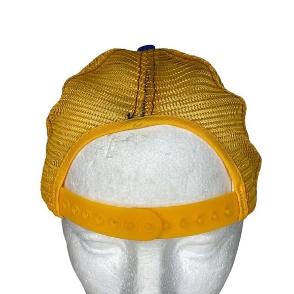 Vintage Notre Dame Hat Fighting Irish Snap Back Trucker Cap Youth USA MADE Mesh - Picture 5 of 7